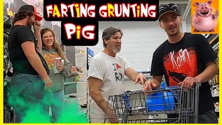 FARTING with GRUNTING LIKE A PIG!!! 🐷💩 Funny Fart Prank! 🐖💨