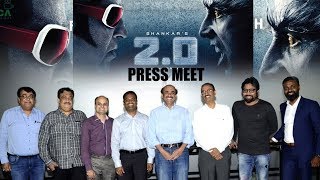 Rajinikanth - Shankar's 2.0 press meet in Hyderabad || #2Point0 || #Rajinikanth || #2point0PressMeet