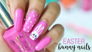 Easter Bunny Nails | Easter Nails | Easter Nail Art | Easy Easter Nails | Easter Bunny Nail Art