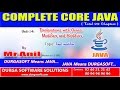Core Java Declarations with Access Modifiers and Modifiers final modifier