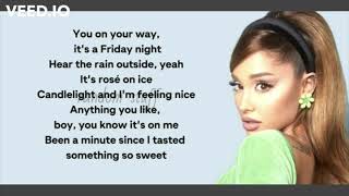 Ariana Grande - main thing (official audio) lyrics #arianagrande #4you #positionsdelux