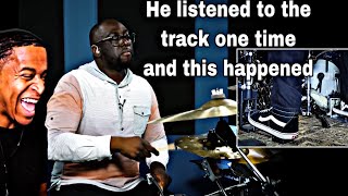 Drummer Reaction - Larnell Lewis Hears A Song Once And Plays It Perfectly