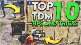 Top 10 TDM Tips And Tricks - How To Win 1v1 TDM Against Your Friends - BGMI
