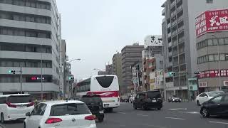 名鉄バスのエアロエースの貸切仕様バージョン　大曽根駅付近にて　２００７年の登場してから１６年後の今の様子