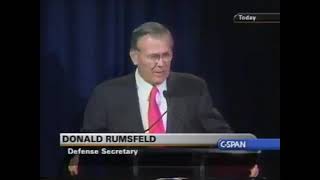 September 10th, 2001 - RUMSFELD: \