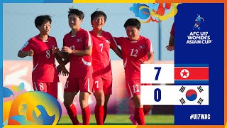 #U17WAC | Group A : DPR Korea 7 - 0 Korea Republic