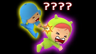 9 Pocoyo & Nina Hit & Laughing Sound Variations in 60 seconds