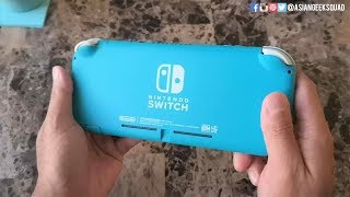 Nintendo Switch Lite - Turquoise - Unboxing