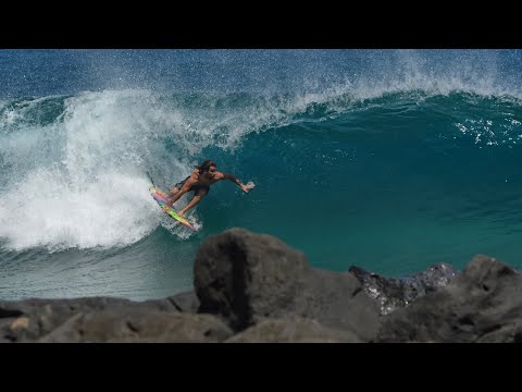 Summer surfing on the north coast