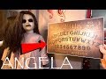 (Scary) Summoning The Possessed Angela Doll on the OUIJA BOARD!