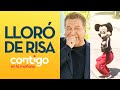 BAILA MICKEY MOUSE😂 JC Rodríguez lloró de la risa con móvil en Los Vilos - Contigo en La Mañana