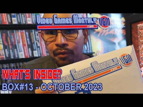 Video Games Monthly – Box #13 October 2023 10 Mystery Games