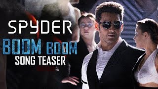 Mahesh Babu Spyder Boom Boom Song Teaser | Fan Made | Spyder Song | Mahesh Babu | Rakul Preet Singh
