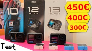 Quelle GoPro choisir ? Hero Black 10 vs 12 vs 13