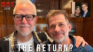 IS JAMES GUNN MOUNTING ZACK SNYDERS RETURN TO DC? WHAT DOES ZACK WANT? MME LIVE IS BACK