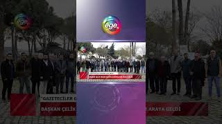 BAŞKAN ÇELİK GAZETECİLER GÜNÜNDE BÖLGE GAZETECİLERİYLE BİR ARAYA GELDİ