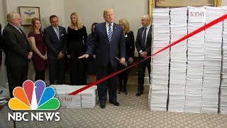 President Donald Trump Touts ‘Regulatory Savings’ At White House Event | NBC News