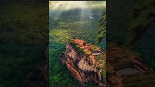 #Srilanka #Sigiriya Rock  beautiful Fortress Tours and Activities சிகிரியாவின் அழகிய தோற்றம்