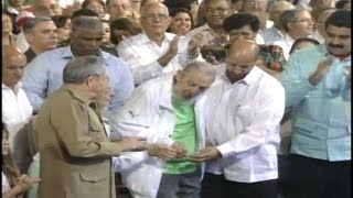 Las últimas apariciones públicas de Fidel Castro