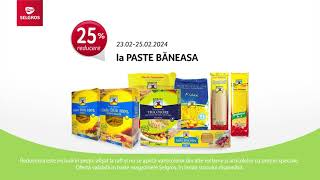 SELGROS 25% reducere la pastele Baneasa