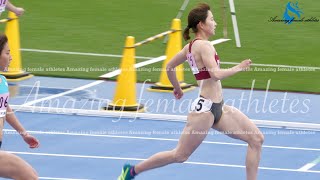 【4K】陸上女子｜壹岐あいこさん　立命館大学｜女子100m｜2022日本学生個人選手権