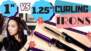 1-Inch vs 1.25-Inch Curling Irons | Hot Tools | Long Hair