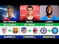 Latest CONFIRMED and RUMOUR Summer Transfers 2024! 🤪🔥 FT. Nico Williams, Lukaku, Morata...