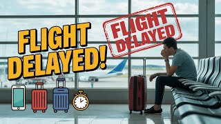 5 Genius Moves When Your Flight Gets Delayed!