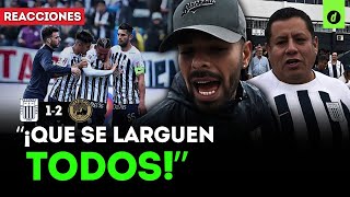 REACCIONES de HINCHAS tras ALIANZA LIMA 1-2 CUSCO FC | Depor