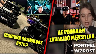 BANDURA O SWOIM NOWYM AUCIE | ILE POWINIEN ZARABIAĆ MĘŻCZYZNA | TWITCH SHOTY