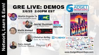 GRE LIVE: Lets talk about Demos at the expo!