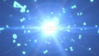 Fly Through Binary Code Data in Blue Futuristic Digital Cyberspace - IncrediVFX - AVloops