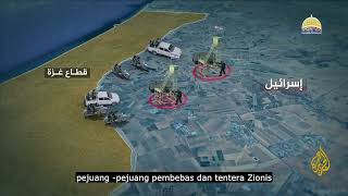 Serangan Hari Pertama Yang Mengejutkan Dunia dan Zionis Dalam Operasi Taufan al-Aqsa!