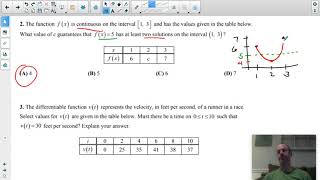4/13 - Intermediate Value Theorem