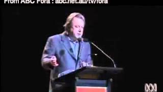 Brutal 4 Minutes for﻿ All of Religion   Christopher Hitchens vs  Your Deity