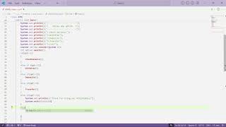ATM Interface by java programming