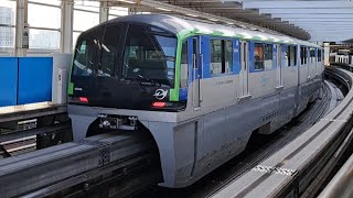 東京モノレール10000形10081F普通浜松町行き羽田空港第３ターミナル駅発車(2023/5/22)