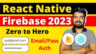 React Native Firebase -Email & Password Authentication🔥 | in Hindi | Engineer Codewala