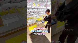 モモンガぬいぐるみ何円でとれるかな？#クレーンゲーム #クレゲ動画 #ちいかわ #clawmachine