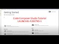 LaunchXL-F28379D in Code Composer Studio (CCS)- Blink LED - 1