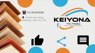 Innovative False Ceiling System- Keiyona PVC panels pvc wall panels