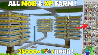 Biggest 1.20 All Mob & Xp Farm Tutorial In Minecraft!! ( MCPE / Bedrock / Xbox / PS4 / PC )Justcraft