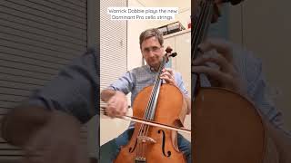 Warrick Dobbie plays a Musical Moment by Lu Yan Guo on the new Dominant Pro cello strings.