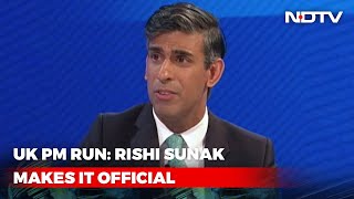 Rishi Sunak Back In Running For UK PM, Has Support of Over 100 MPs