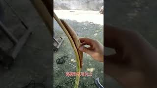 Making ARJUN’s Gandiva Bow using bamboo😱|#shorts|#trending