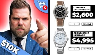 Watch Expert Buys the PERFECT $10K WATCH COLLECTION