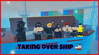 TAKING OVER SHIP🛳️!! CRIMINAL GAMEPLAY🥷!! EMERGENCY HAMBURG🚔!!