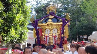 平成３０年　相模國一之宮末社　宮山神社神幸祭　神輿発輿