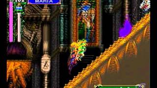 Castlevania (Dracula X) Maria Gameplay on Sega Saturn