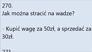 Najlepsze dowcipy Śmieszne Zagadki 261-280